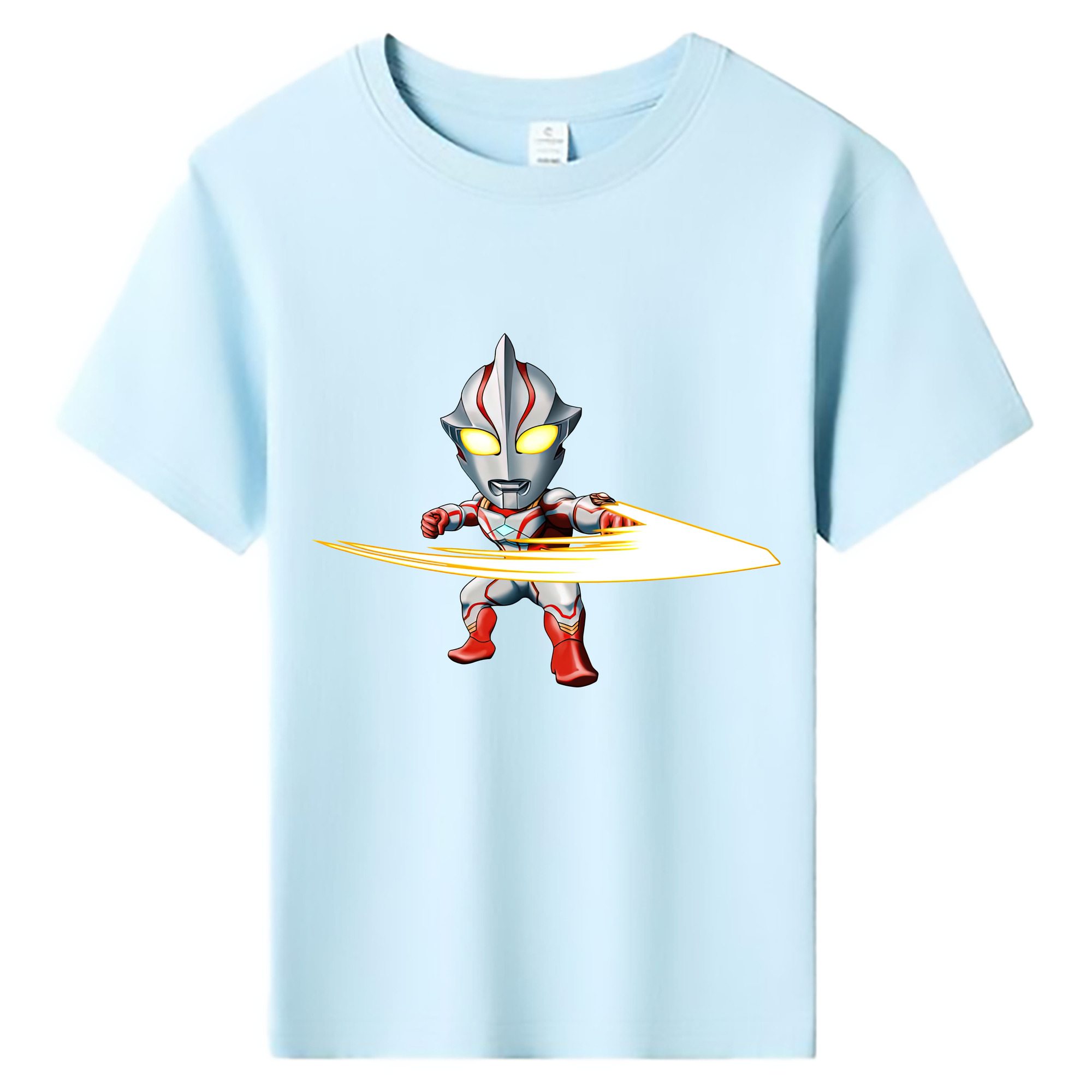 （画像用） ウルトラマン Ultraman 綿100％キッズTシャツ（フロントプリント）